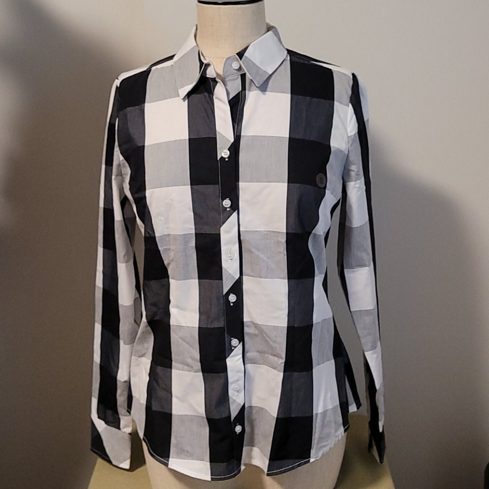 Express Plaid Button Down Shirt